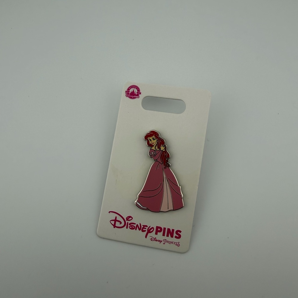 Disney Pink Princess Ariel Enamel Brooch